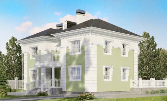 155-005-П Проект двухэтажного дома, современный загородный дом из керамзитобетонных блоков Иркутск | Проекты домов от House Expert