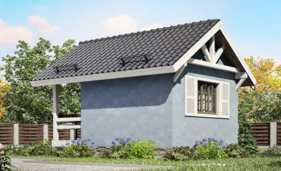 020-001-Л Проект одноэтажного дома, дешевый загородный дом из дерева Тайшет | Проекты домов от House Expert