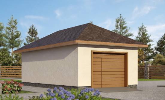 040-001-П Проект гаража из поризованных блоков Черемхово | Проекты домов от House Expert