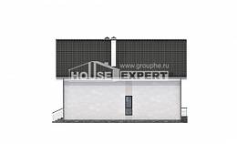 200-007-Л Проект двухэтажного дома мансардой и гаражом, просторный загородный дом из твинблока Тулун | Проекты домов от House Expert