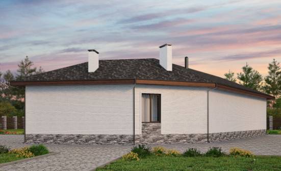 145-001-Л Проект бани из газосиликатных блоков, Слюдянка | Проекты домов от House Expert