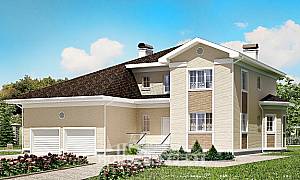 Проекты домов с гаражом, Зима